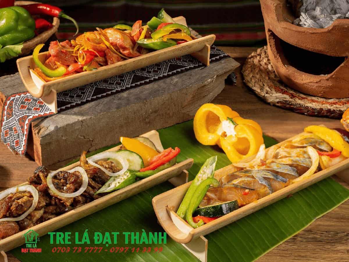 Thịt nướng ống tre